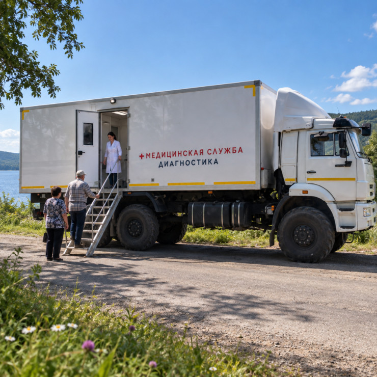 Передвижной стоматологический кабинет МЛПМ «СТОМАТОЛОГИЯ»