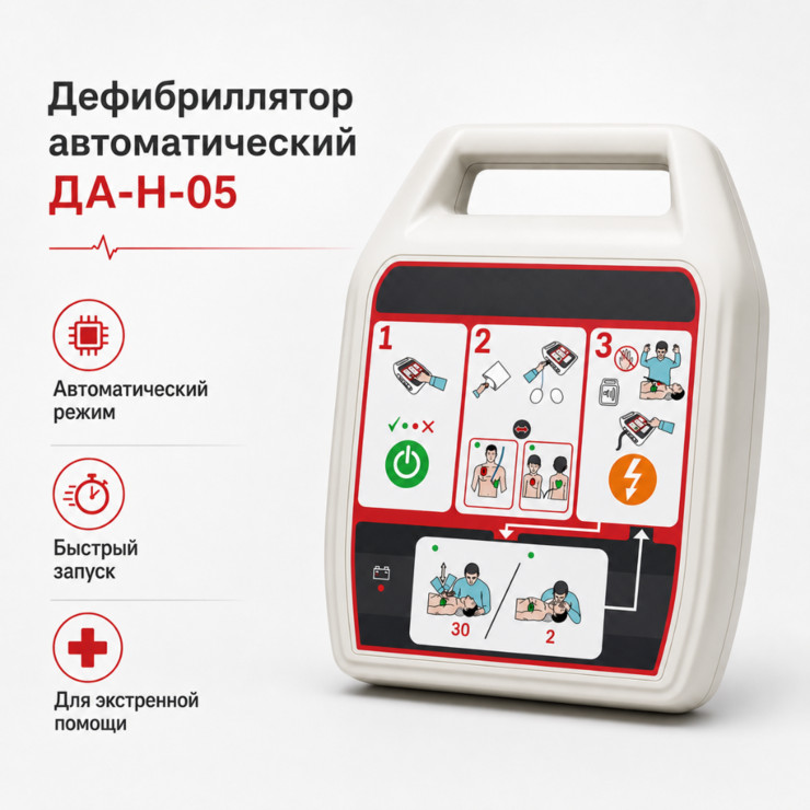 Дефибриллятор автоматический ДА-Н-05 Аксион