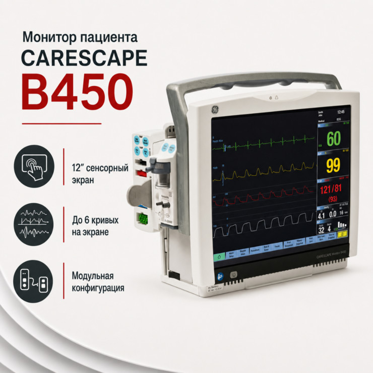 Монитор пациента CARESCAPE B450
