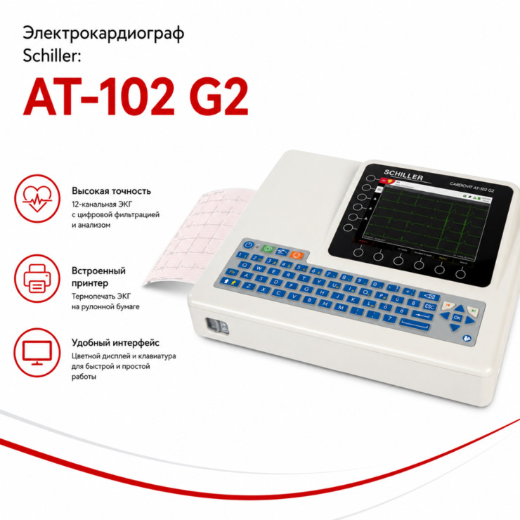Электрокардиограф CARDIOVIT AT-102 G2