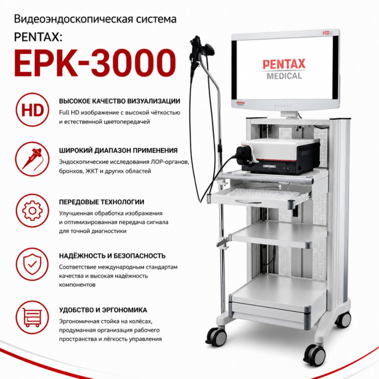 Видеоэндоскопическая система EPK-3000 DEFINA